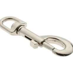 Oval Swivel Eye Bolt Snap: 110 lb Load Capacity