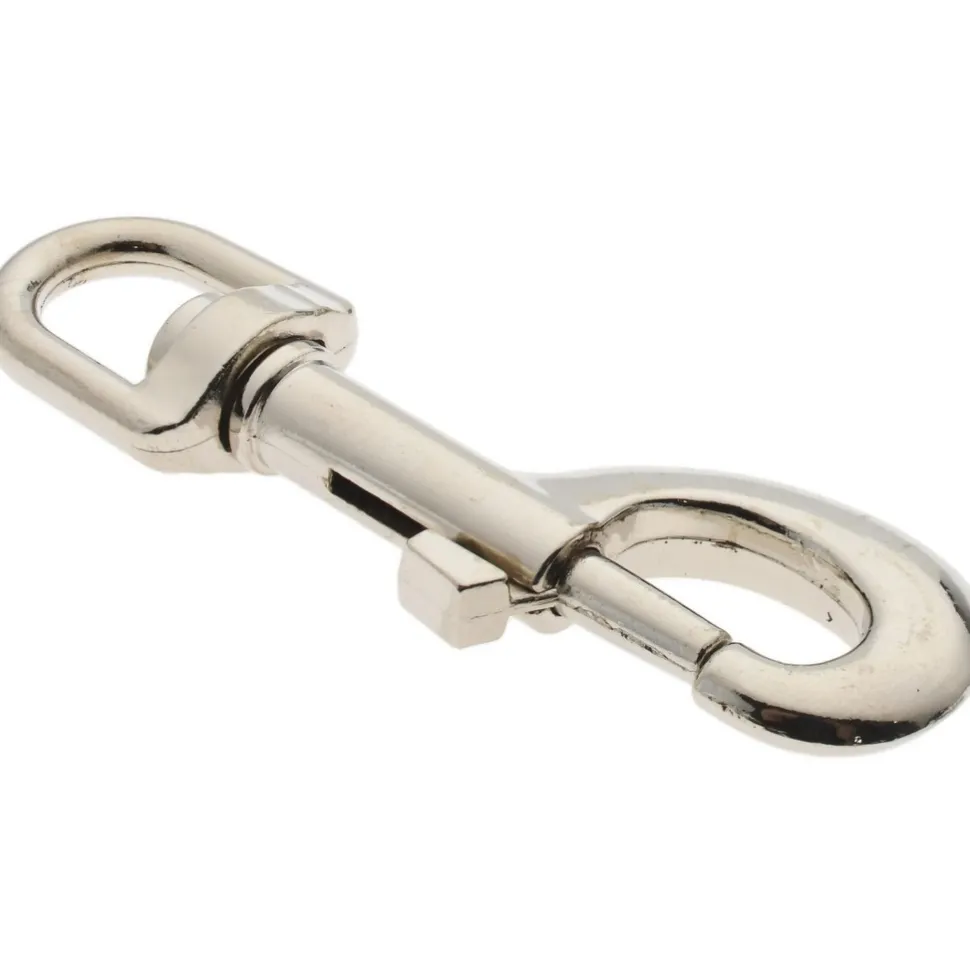 Oval Swivel Eye Bolt Snap: 110 lb Load Capacity