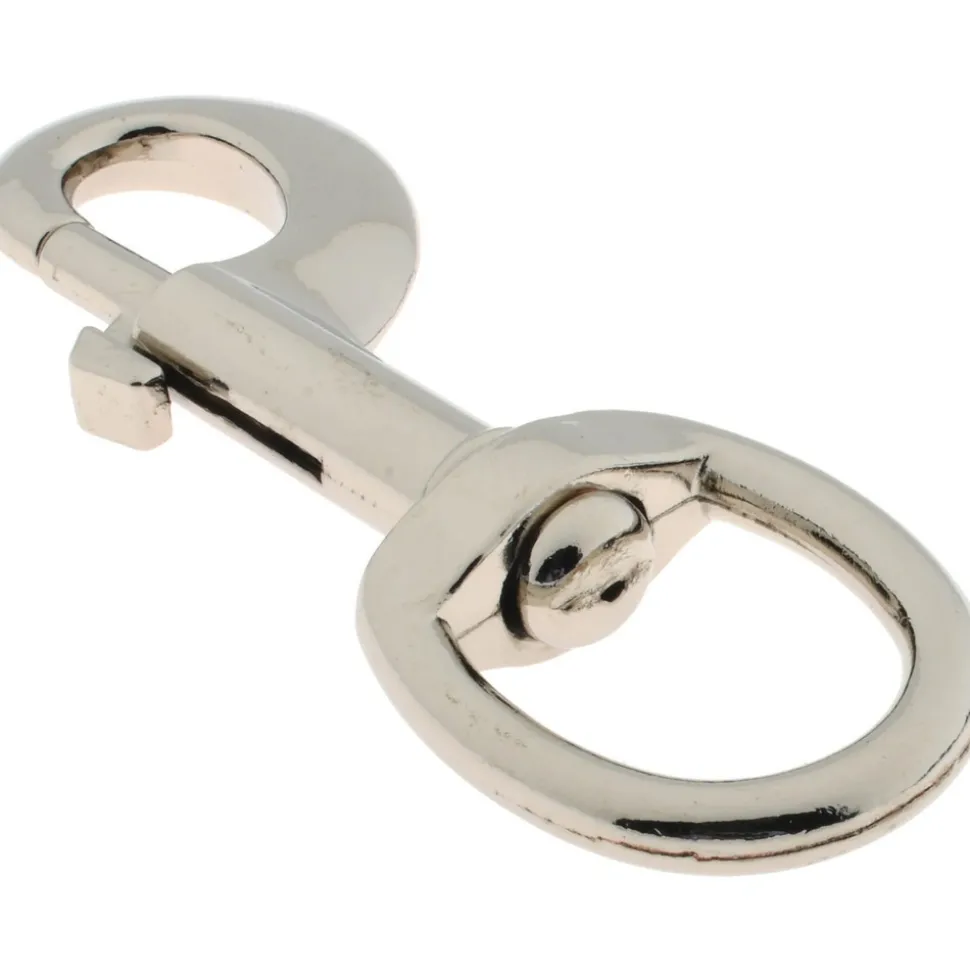 Oval Swivel Eye Bolt Snap: 110 lb Load Capacity