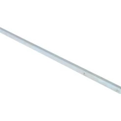 Oversized Key Stock: 1/4" High, 1/4" Wide, 12" Long, Steel, Zinc-Plated