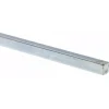 Oversized Key Stock: 1/2" High, 1/2" Wide, 12" Long, Steel, Zinc-Plated