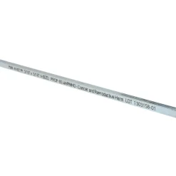 Oversized Key Stock: 3/16" High, 3/16" Wide, 12" Long, Steel, Zinc-Plated