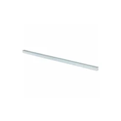 Oversized Key Stock: 3/8" High, 3/8" Wide, 12" Long, Cold Drawn Steel, Zinc-Plated