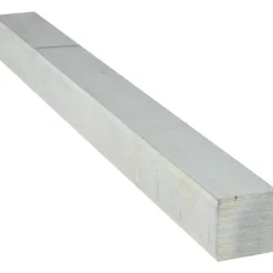 Oversized Key Stock: 1" High, 1" Wide, 12" Long, Steel, Zinc-Plated