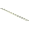 Oversized Key Stock: 1/8" High, 1/8" Wide, 12" Long, Steel, Zinc-Plated