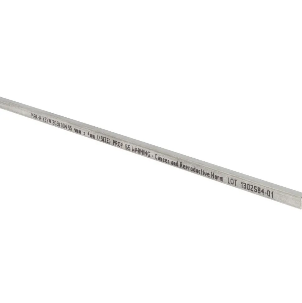 Oversized Key Stock: 12" Long, 18-8 Stainless Steel