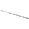 Oversized Key Stock: 12" Long, Steel, Zinc-Plated