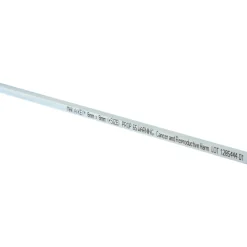 Oversized Key Stock: 12" Long, Steel, Zinc-Plated