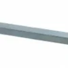 Oversized Key Stock: 12" Long, Steel, Zinc-Plated