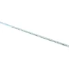 Oversized Key Stock: 12" Long, Steel, Zinc-Plated