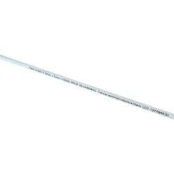 Oversized Key Stock: 12" Long, Steel, Zinc-Plated