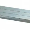Oversized Key Stock: 12" Long, Steel, Zinc-Plated