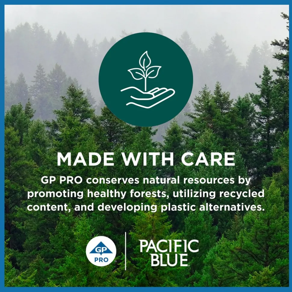 Pacific Blue Basic Recycled Hardwound Paper Towel Roll (Previously Envision), Brown
