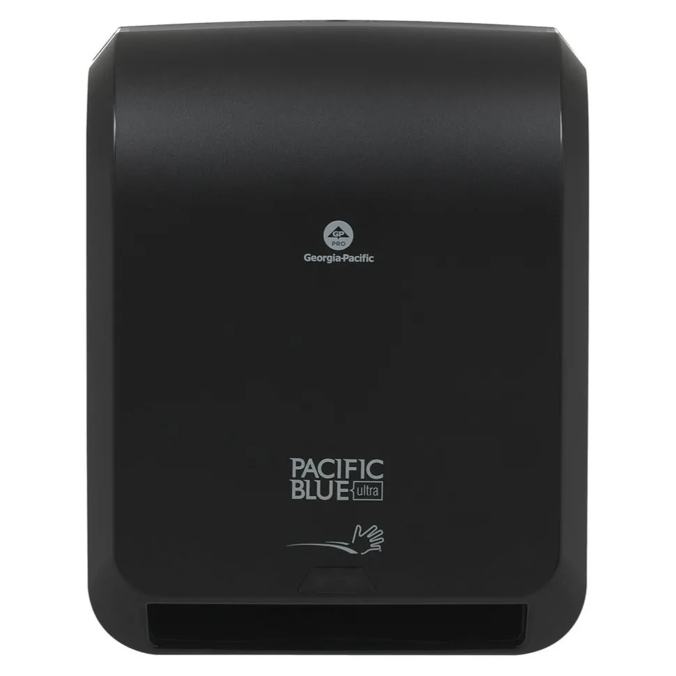 Pacific Blue Ultra Automated High-Capacity Paper Towel Dispenser, Black