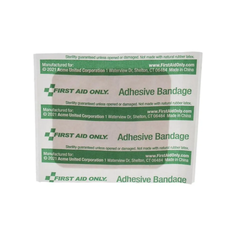 Pack of (10) 1-1/2" Long x 1-1/2" Wide, General Purpose Wound Care