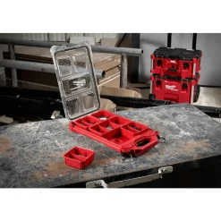 PACKOUT™ Compact Low-Profile Organizer: 2.5" High, 16.2" Long, 9.8" Wide