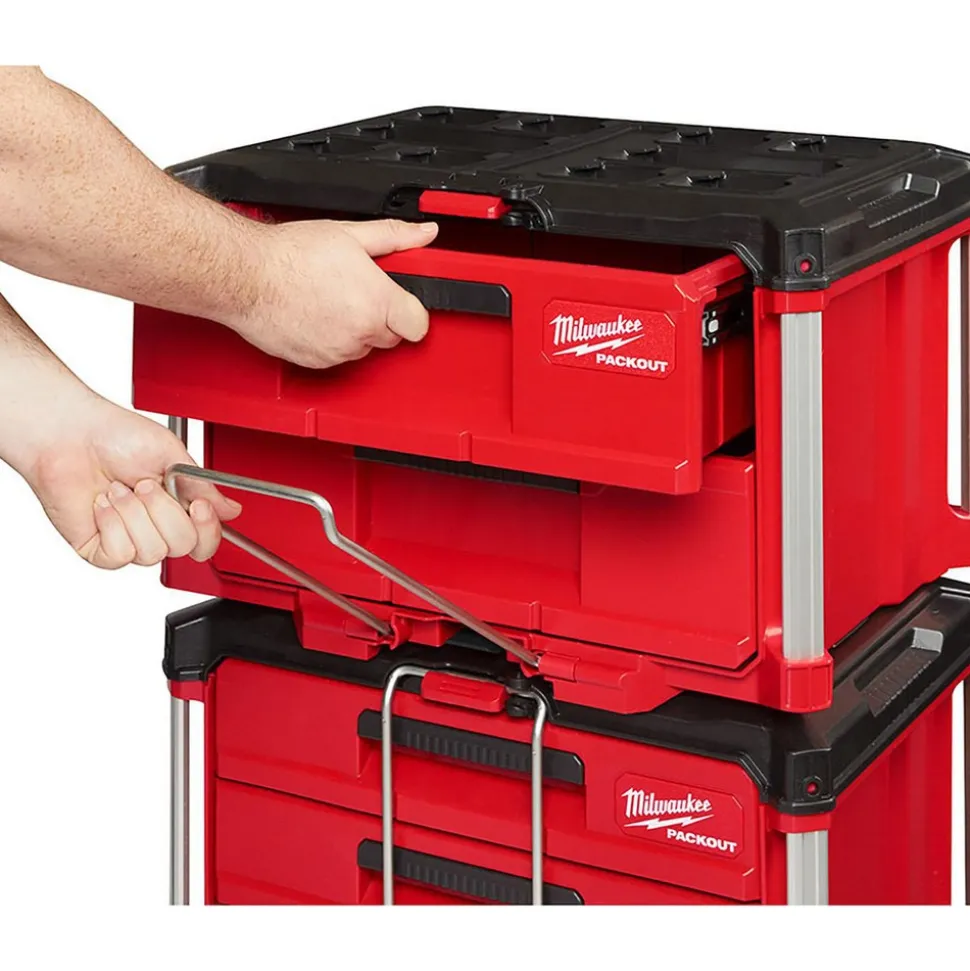 PACKOUT™ 2-Drawer Tool Box: 14.3" High, 16.3" Long, 22.2" Wide
