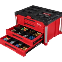 PACKOUTâ„¢ 4-Drawer Tool Box: 14.3" High, 16.3" Long, 22.2" Wide