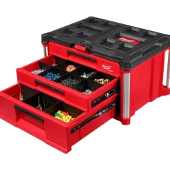 PACKOUT™ Multi-Depth 3-Drawer Tool Box: 14.3" High, 16.3" Long, 22.2" Wide