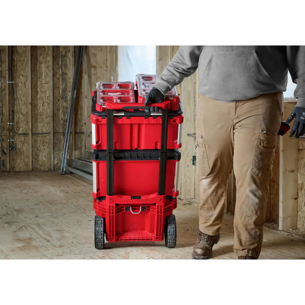 PACKOUT™ Rolling Tool Box: 19.5" High, 18" Long, 22" Wide