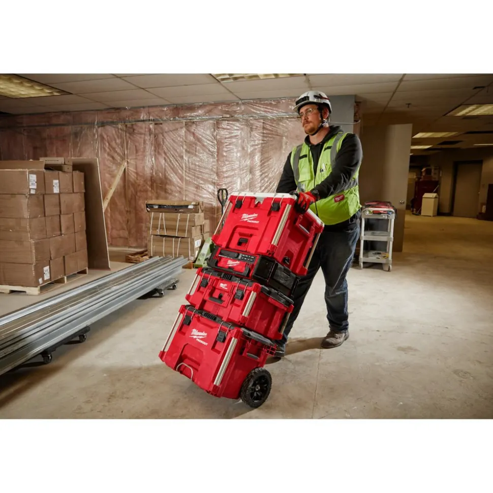 PACKOUT™ Rolling Tool Box: 19.5" High, 18" Long, 22" Wide