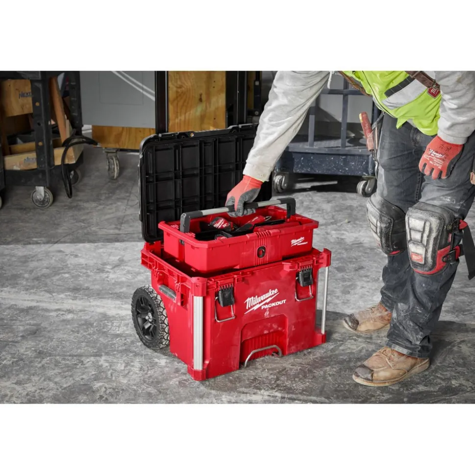 PACKOUT™ Rolling Tool Box: 19.5" High, 18" Long, 22" Wide