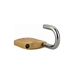 Padlock: Brass, Keyed Different, 1-1/2" Wide