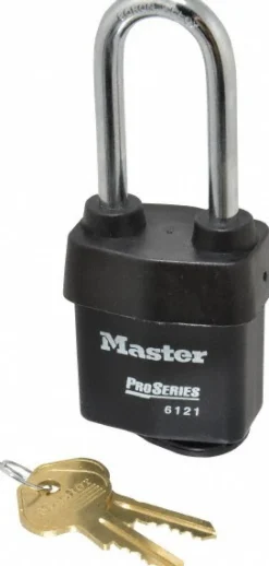Padlock: Laminated Steel, Keyed Alike, 2-1/8" Wide