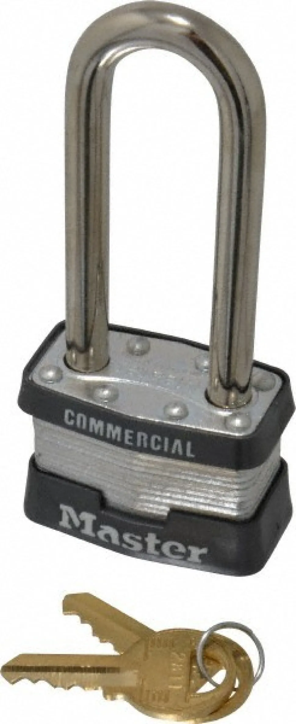 Padlock: Laminated Steel, Keyed Different, 1-3/4" Wide
