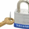 Padlock: Laminated Steel, Keyed Different, 1-1/8" Wide