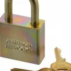 Padlock: Steel, Keyed Alike, 1-3/4" Wide