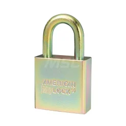 Padlock: Steel, Keyed Alike, 1-3/4" Wide