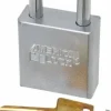 Padlock: Steel, Keyed Different, 1-3/4" Wide