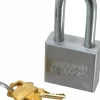 Padlock: Steel, Keyed Different, 2" Wide