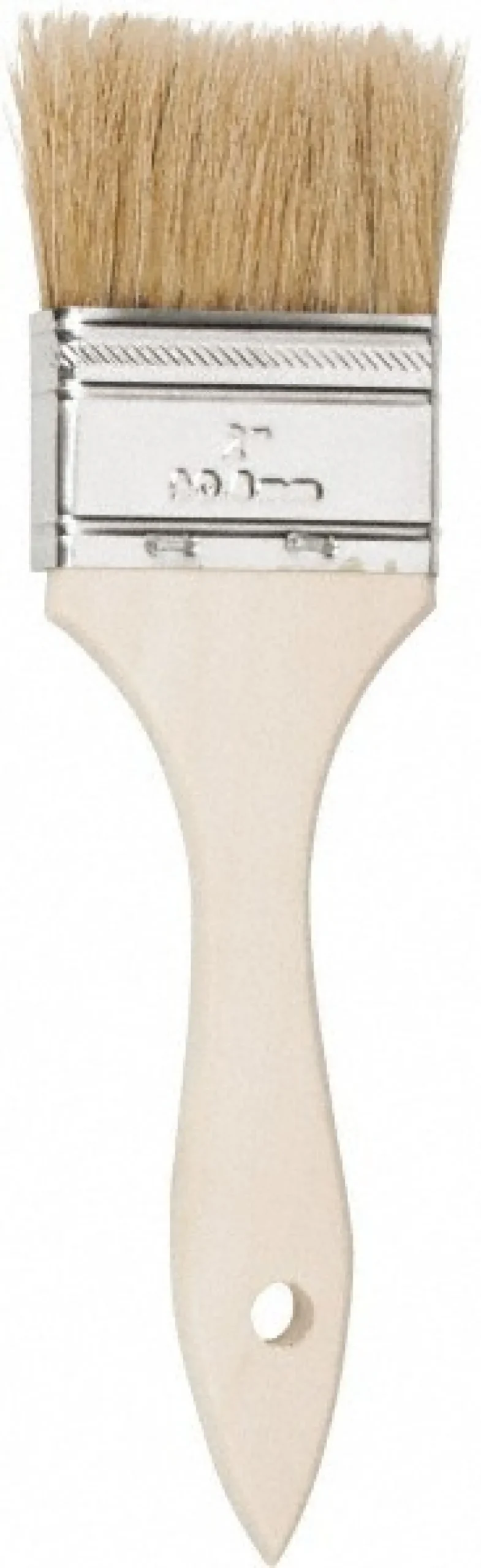Paint Brush: 2" Wide, Hog, Natural Bristle