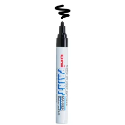 Paint Pen: Black, Oil Base, Bullet Tip