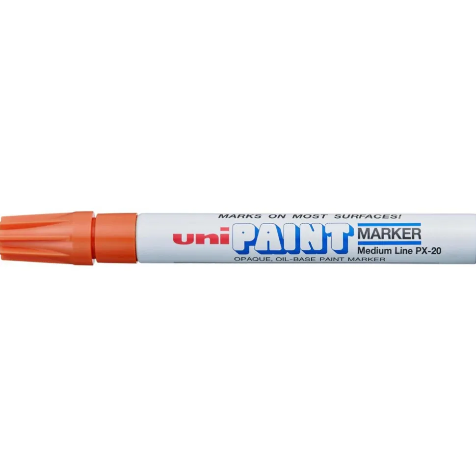 Paint Pen: Red, Oil Base, Bullet Tip