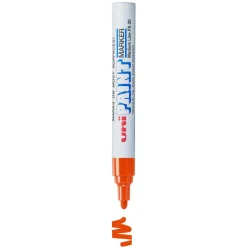 Paint Pen: Red, Oil Base, Bullet Tip