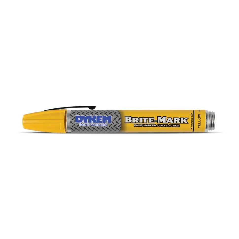 Paint Stick: Yellow, Oil Base, Broad Tip