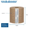 Paper Towels: Hard Roll, 12 Rolls, 1 Ply