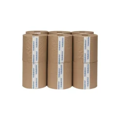 Paper Towels: Hard Roll, 12 Rolls, 1 Ply