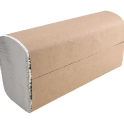 Paper Towels: Multifold, Pack, 1 Ply, White, Recycled Fiber
