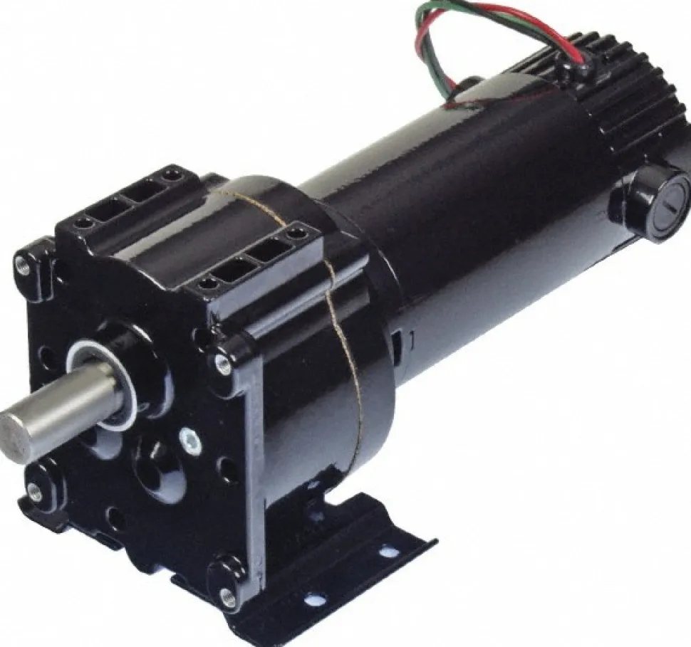Parallel Gear Motor: 94 RPM, 76 in/lb Max, Parallel