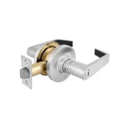 Passage Lever Lockset for Up to 1-3/4" Thick Doors