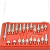 22 Pc Ball, Bent Stem, Conical & Flat Point Drop Indicator Point Kit