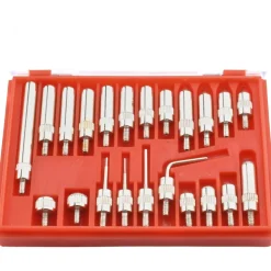 22 Pc Ball, Bent Stem, Conical & Flat Point Drop Indicator Point Kit