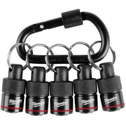 5 Pc. Bit Holder with Carabiner