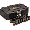 15 Pc. 1/4" & 3/8" Drive Bolt Biter™ Impact Extraction Socket Set
