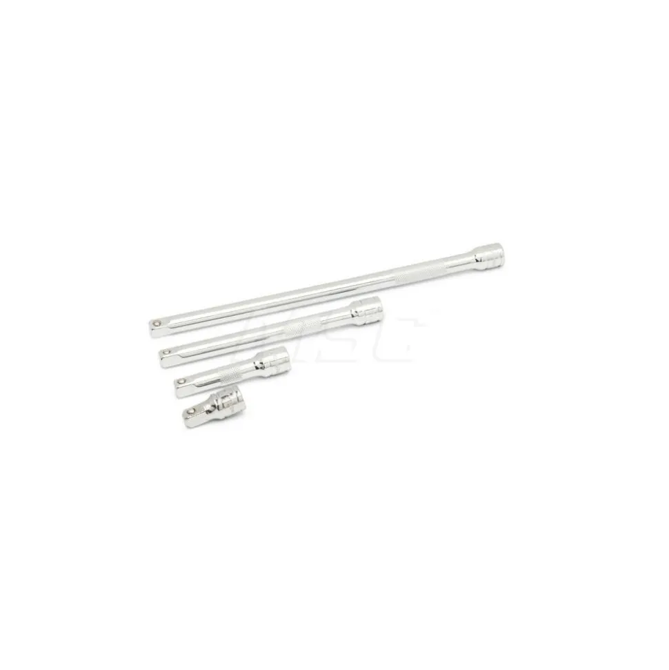 29 Pc, 1/4", 3/8" & 1/2" Drive, Master Chrome Drive, Tool Accessories Set with Foam Storage Tray