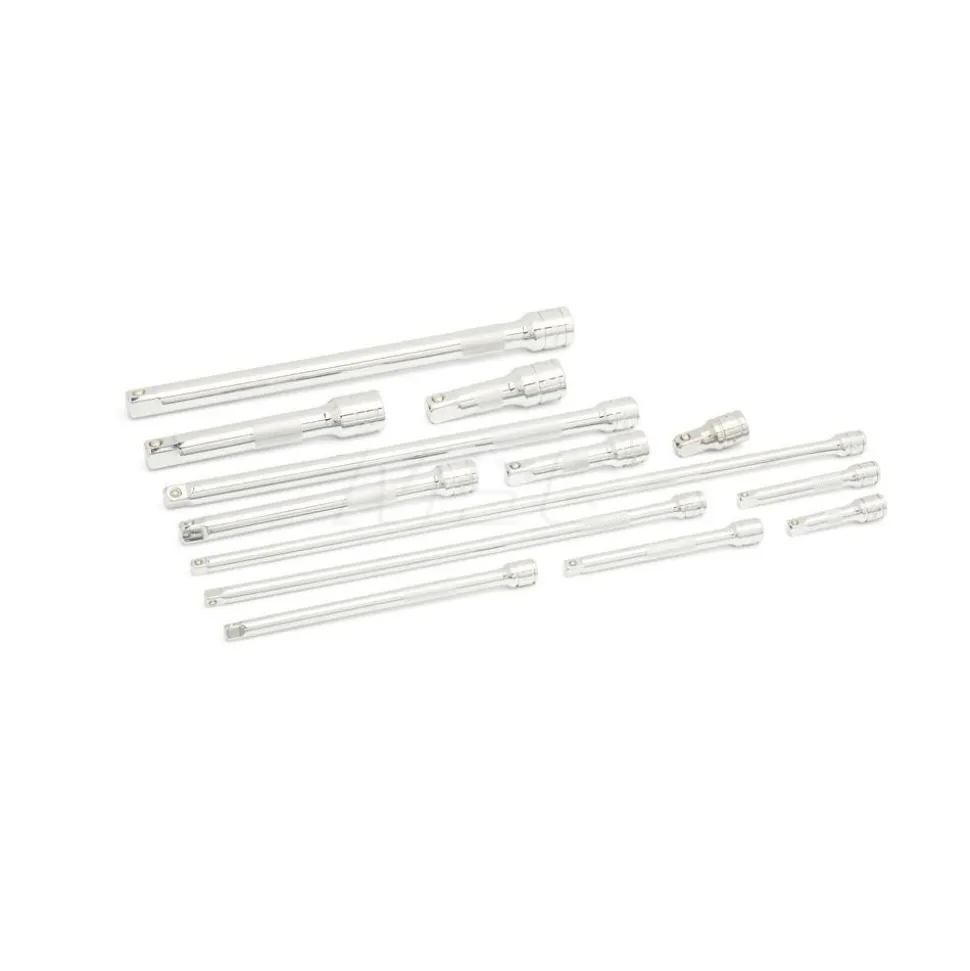 29 Pc, 1/4", 3/8" & 1/2" Drive, Master Chrome Drive, Tool Accessories Set with Foam Storage Tray